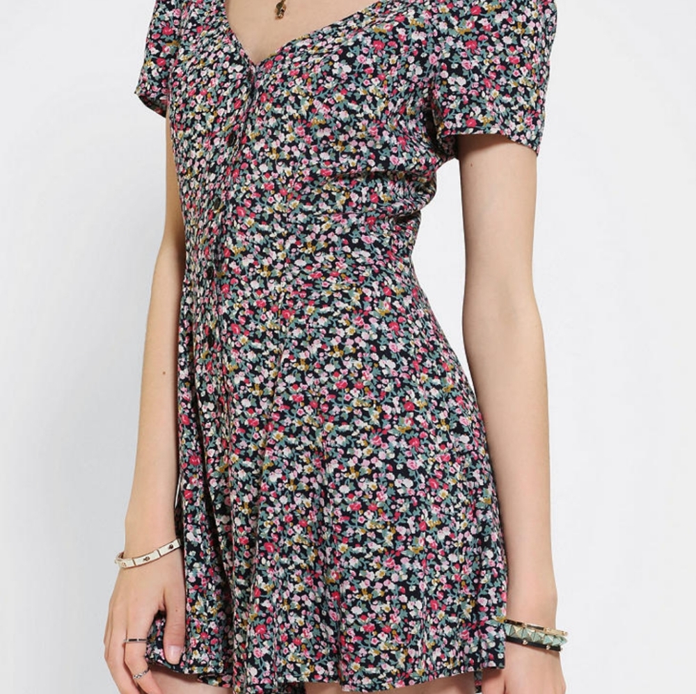 Lucca Couture Floral Romper